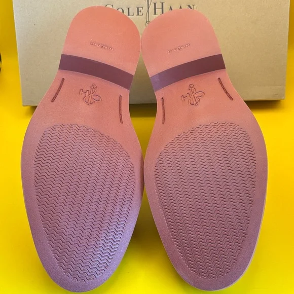 Cole Haan Men's Tan Wingtip Derbys - Picture 10 of 12